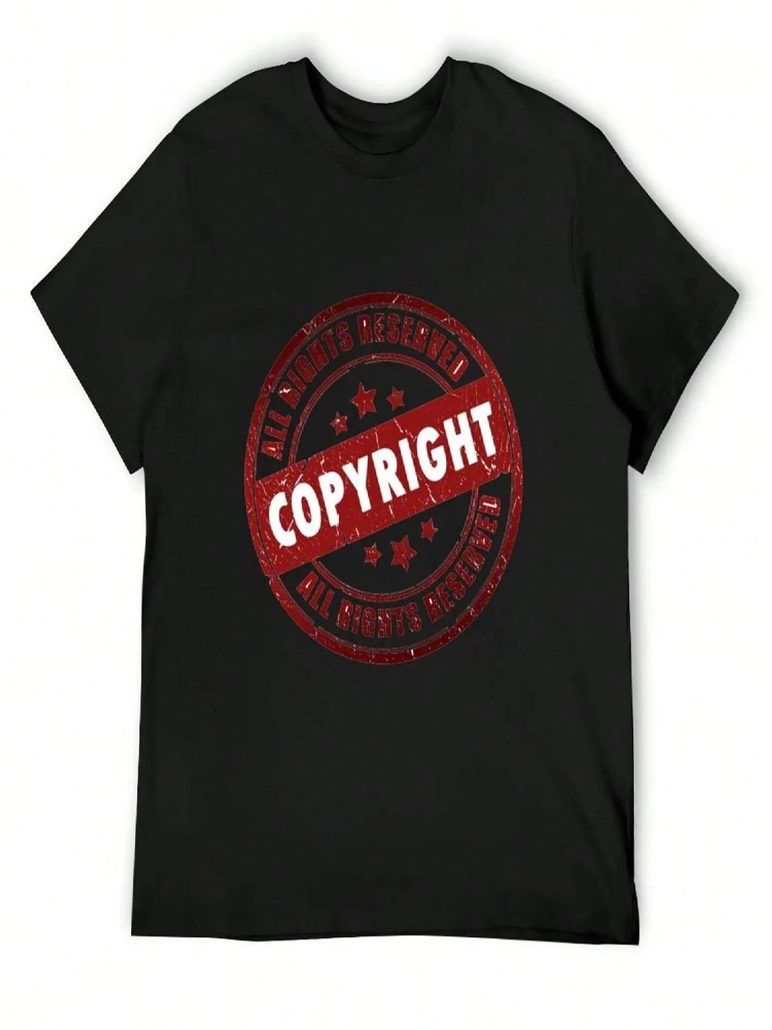 Copyright Sign T-Shirt Anime T-Shirt Rapper Graphic Tees Essential T Shirt unisexs T Shirts S разноцветный