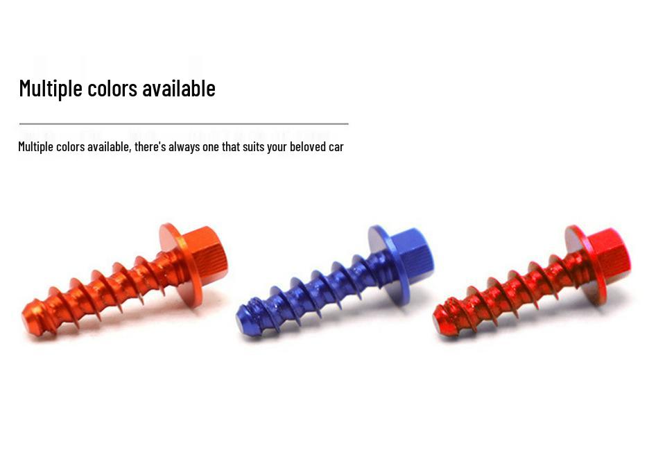Colored Aluminum Screws for KTM/Husqvarna Models: Plastic Parts & Guards Modifications