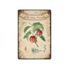 [ WellCraft ] Flower Pot Birds Plant Garden Metal Sign Wall Posters art Vintage Painting Personality Custom zoo Decor LT-1761