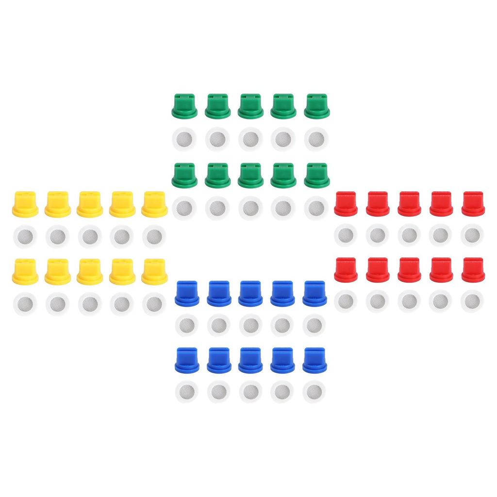 10x Flat Fan Spray Tip Nozzles Agricultural Sprayer Nozzles Replaces 110° with