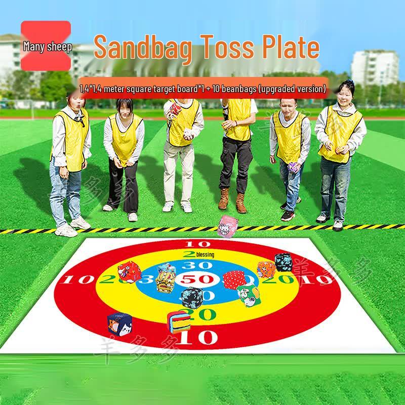 Kids Sandbag Toss Target Game Set