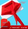 Universal Red Scarf for Students: Thick Cotton, Large and Small Sizes, Individually Packaged.