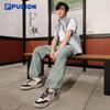 FILA FUSION Men's Thick-Soled Canvas Casual Shoes