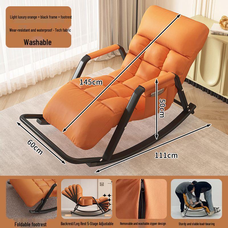 Luxury Adult Recliner: Rocking Chair, Sofa for Living Room & Balcony