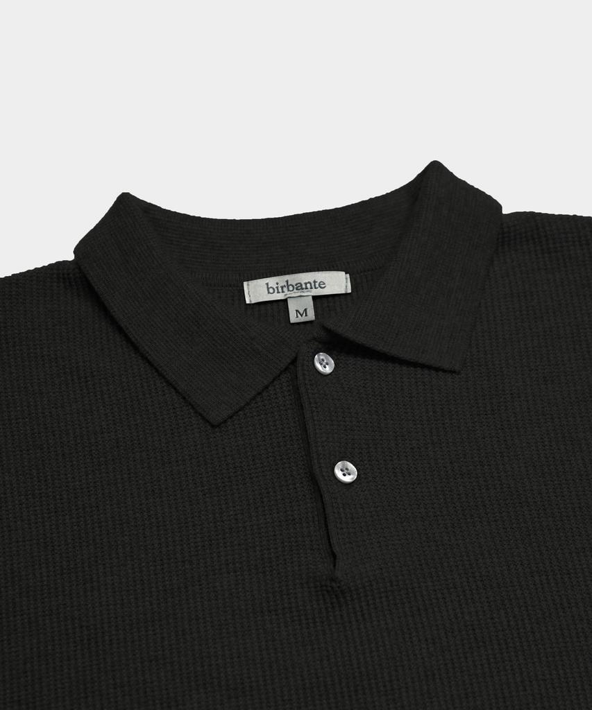 Vibrante Comfort Washable Collared Knit - Charcoal