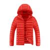 Men's Casual Cotton Jacket Hooded Solid Color Winter Daily