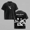 Japanese Anime Black Clover T-shirt Vintage Y2k Washed Oversized T Shirt Men Women Clothing Summer Short Sleeve Cotton Tees Tops