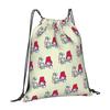 Custom M-Melodies Drawstring Bags Men Women Lightweight Rabbit Anime Sports Gym Storage Backpack