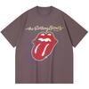 T-shirt Heavy Metal 100% Cotone 230 Gsm Stampa Band Rock Musica Popolare Unisex T-shirt Pesante in Cotone