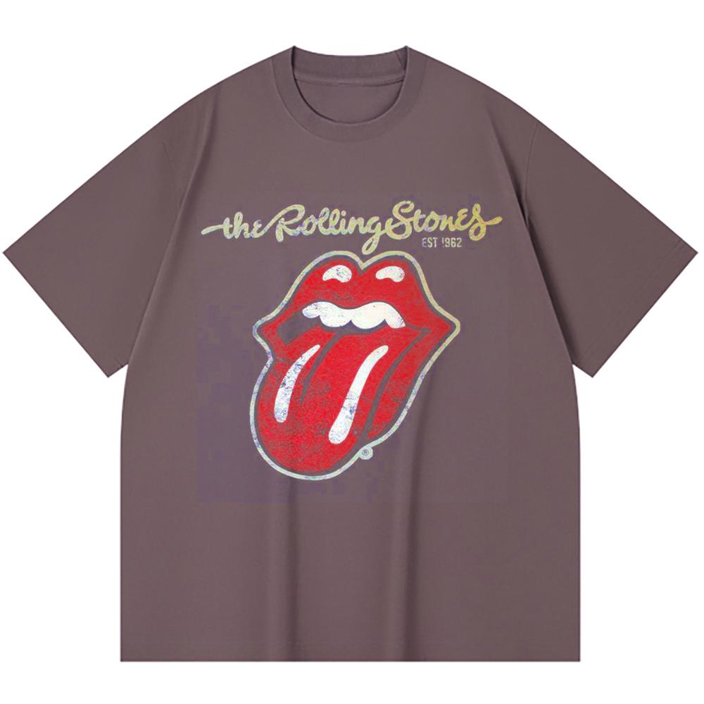 T-shirt Heavy Metal 100% Cotone 230 Gsm Stampa Band Rock Musica Popolare Unisex T-shirt Pesante in Cotone
