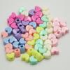 Bunte Acryl-Herzperlen für DIY-Handyketten und Accessoires
