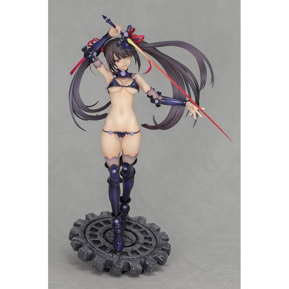 AlphaMax Date A Live Kurumi Tokisaki Bikini Armor Figure 1/7 Scale PVC Painted Collectible AX-0243