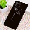 Minimal Line Aesthetics Art Silicone Phone Case For Samsung Galaxy Note 10 Pro S26 S25 S24 S23 S22 S21 Plus S25Ultra Capa Cover