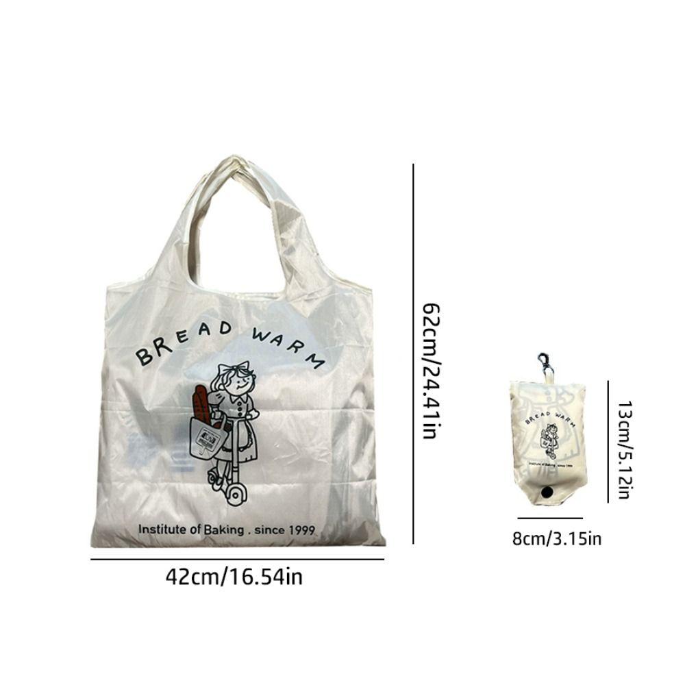Oxford Cloth Handbag Foldable Storage Bag New Shoulder Bag