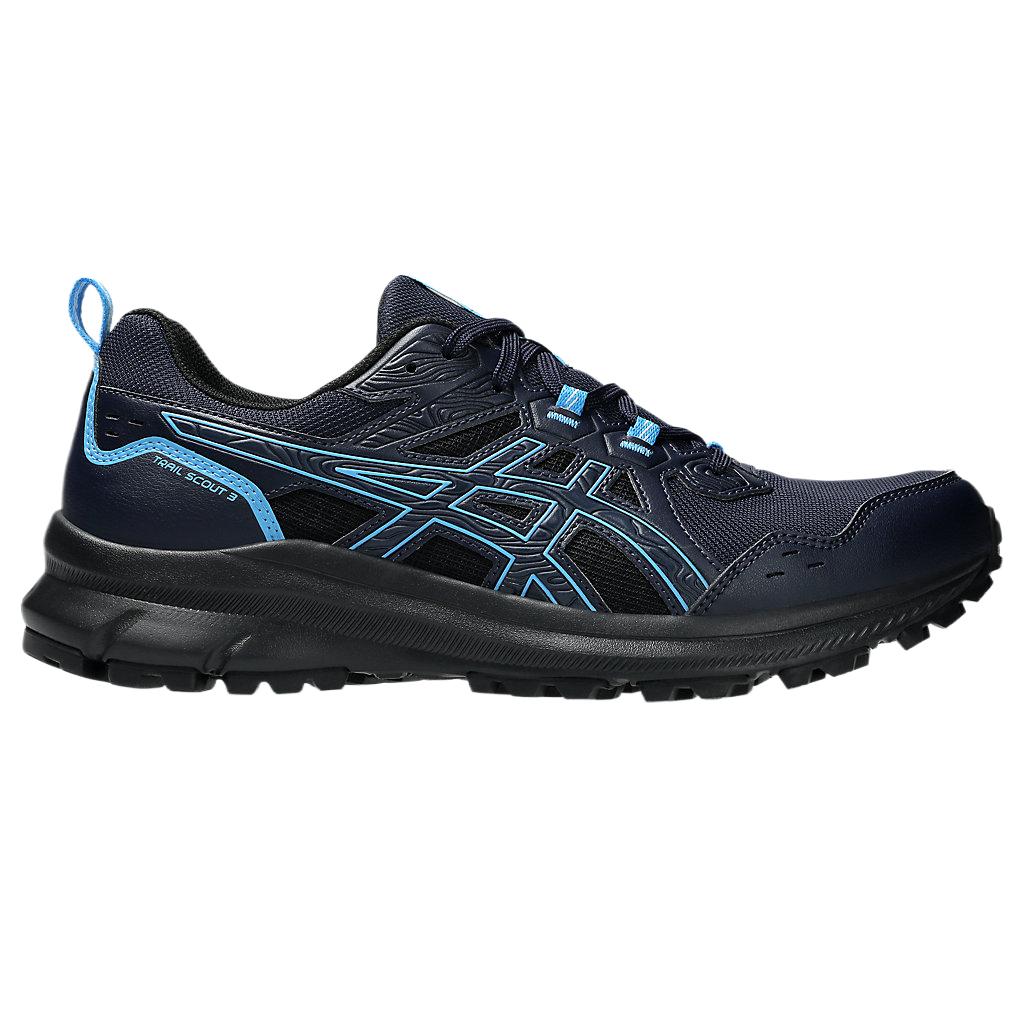 Ny Asics Trail Scout 3 Midnight Lyseblå 1011B700-403