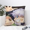 HXH Gon And Killua Hunter Printing Pillowcases Cushion Cover Pillow Covers Warm Bed Decor Square Multiple Sizes