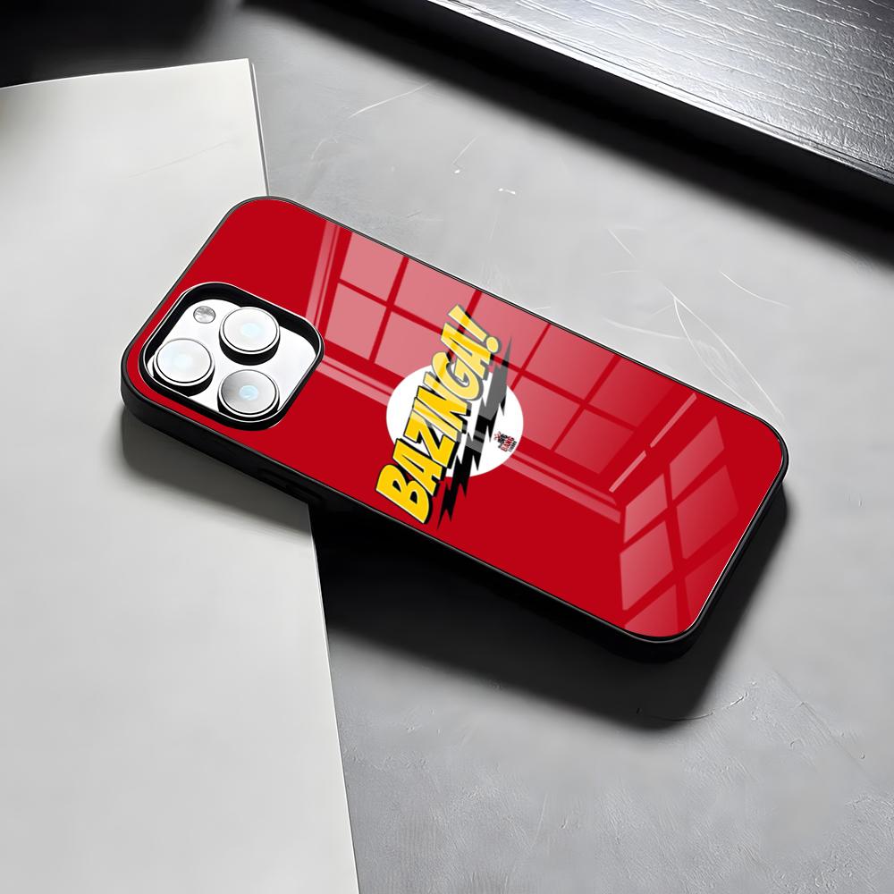 The Big Bang Theory Phone Case For IPhone 17 Pro Max 15 Pro 16 14 Plus 12 13 Mini 11 Pro Shockproof Glass Cover