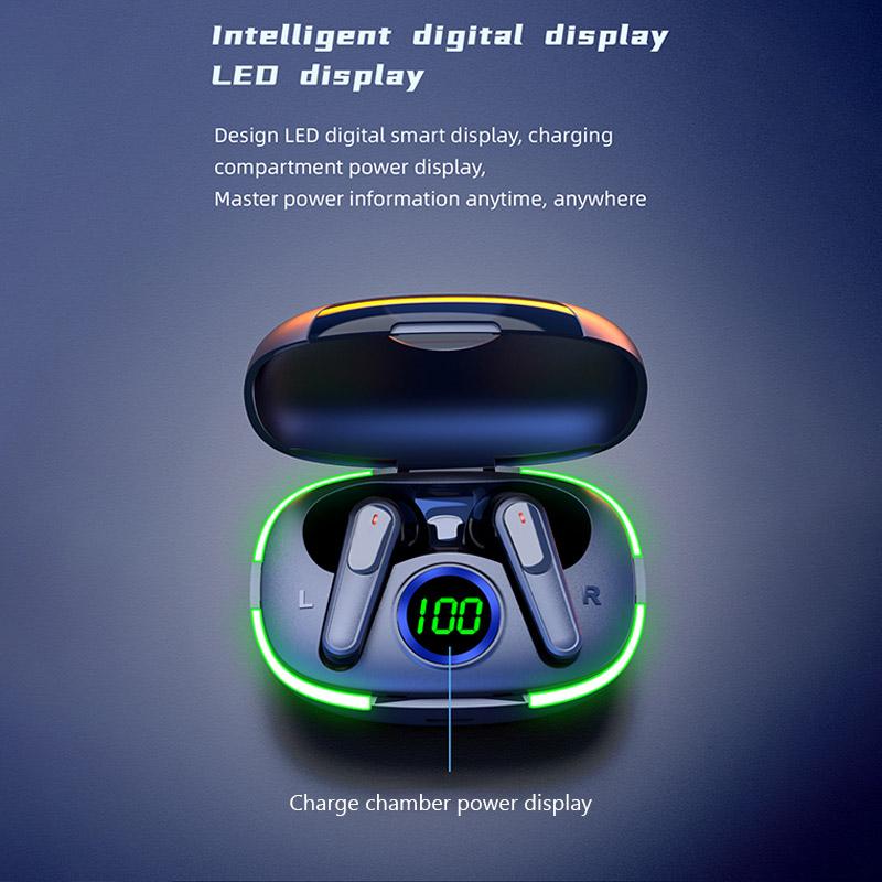 Air Pro 80 Wireless Bluetooth Earphone TWS Headphone Touch Control 9D Stereo Headset with Mic Sport Earphone LED Display Earbuds