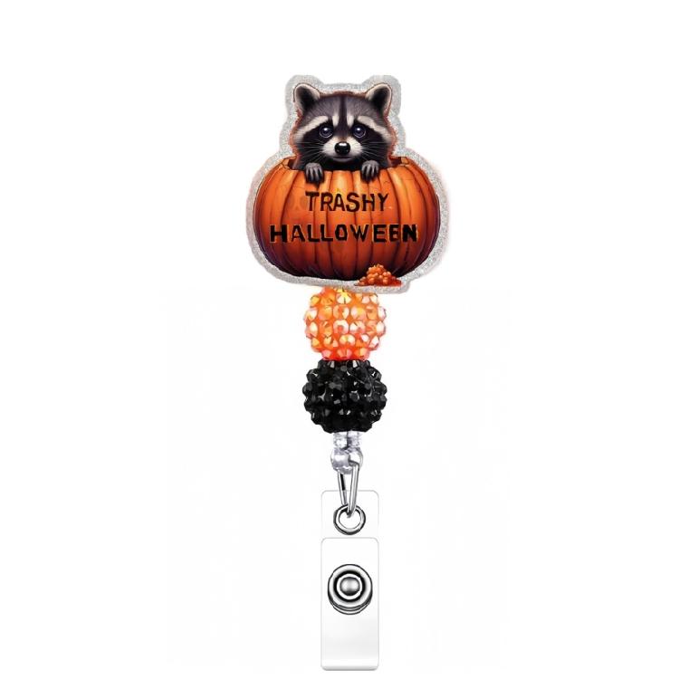 

Funny ID Badge Holder with Alligators Clip for Nurse Teacher Office Holiday, Retractable Badge Reels Gifts Badge Holder