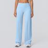 Yoga pants Thin skin-friendly high-waisted straight-leg pants Loose and thin yoga clothes Sports outdoor fitness clothes