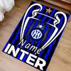 Custom Personalization Inter Milan Print Area Rug - Soft, Washable Non-Slip Indoor Mat,Living Room,Home&Office Decorative Rug