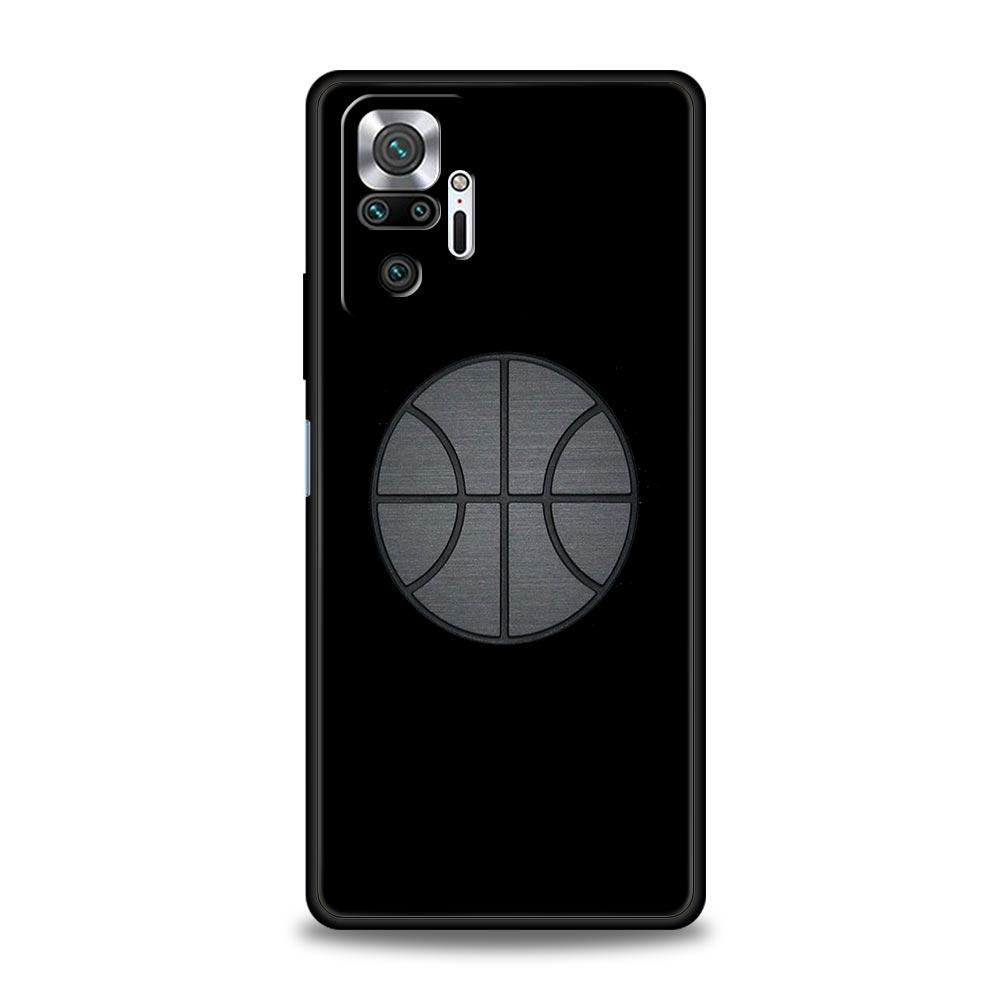 Basketball Basket Number Phone Case For Xiaomi Redmi Note 12 11 10 Pro Plus 10S 9S 9 9T 8T 9C 9A 8 7 K40 Gaming Soft Cover