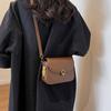 Bag New Autumn and Winter Fashion Women's Bag Crossbody Bag Versatile Retro Tofu Bag One Shoulder Small Square Bag Luggage