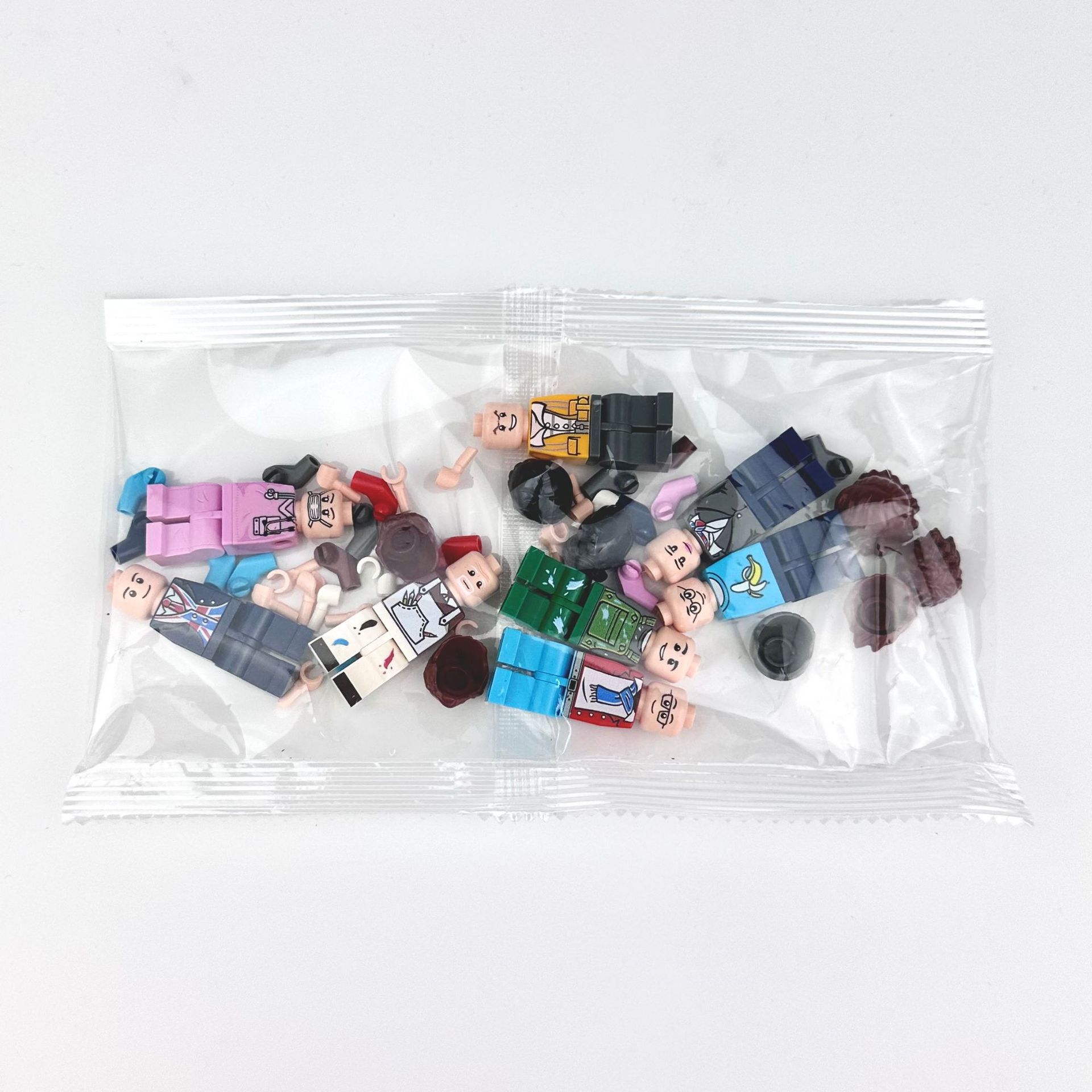 Professional Minifigures Lw007A Children Assemble Small Particles Building Block Toy Paint Nurse Student