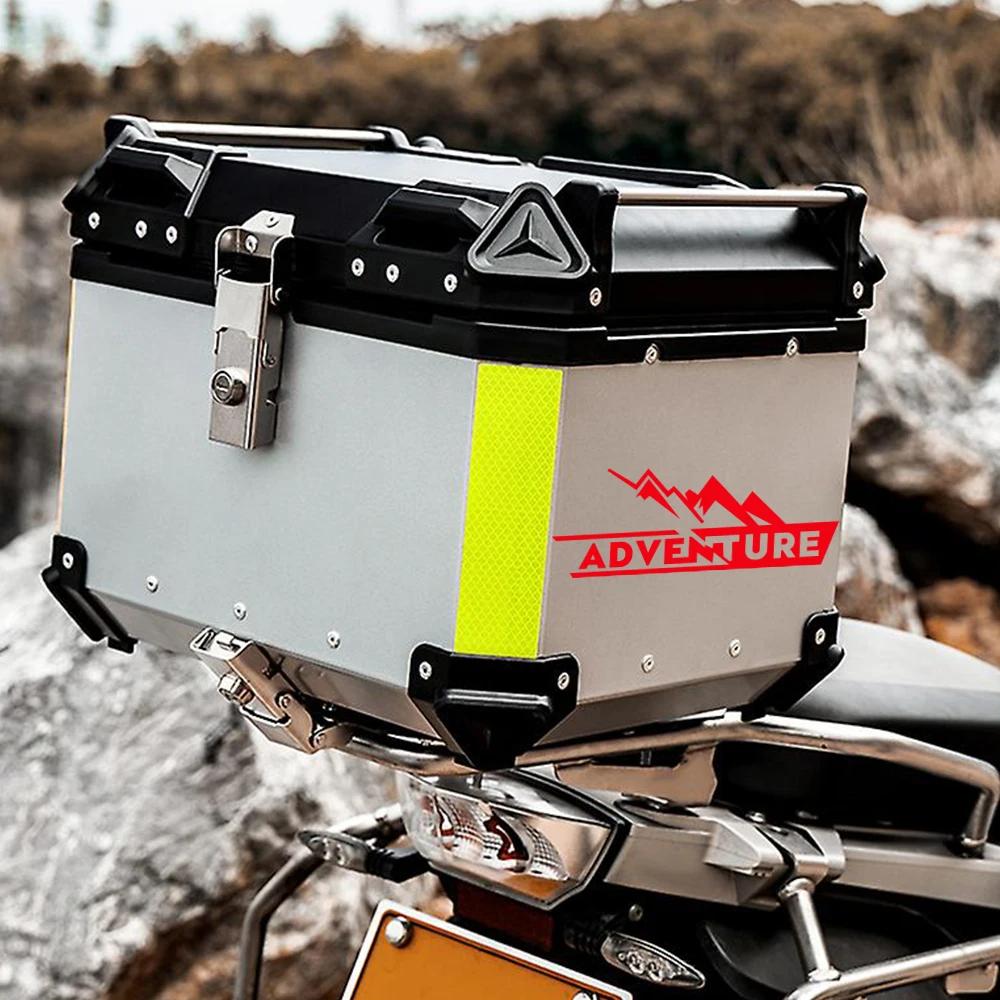 Motorcycle Sticker Top Box Adventure Graphics Vinyl Decals Waterproof Decor Accessories for Honda Africa Twin BMW GS 1200 1250