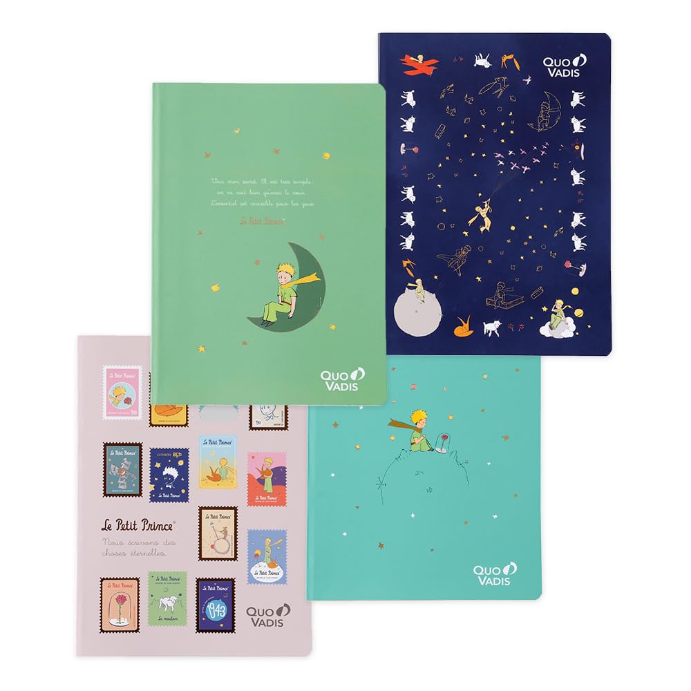 Quo Vadis Notebook, Softcover, "The Little Prince," Ruled, A5, 128 Pages, White Paper, Sheep (qv2371387)