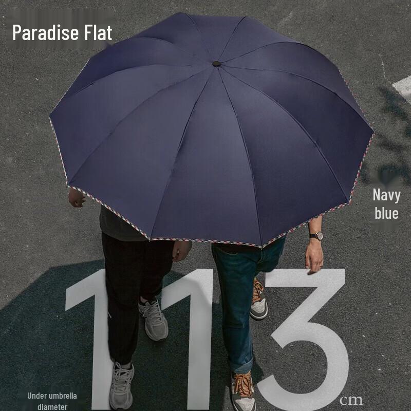 Ttass Automatic Extra Large Double Foldable Sun & Rain Umbrella
