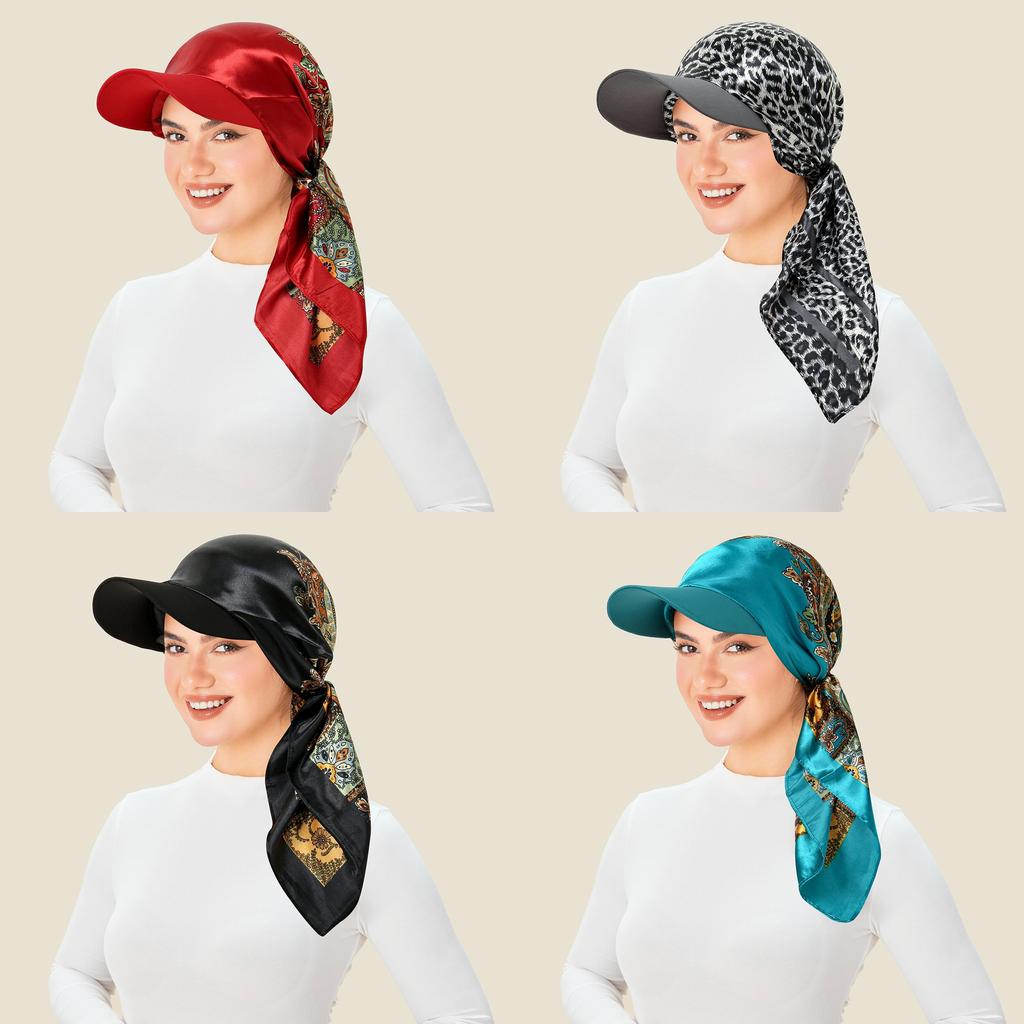 Multicolor Polyester Head Cover With Round Top For Casual And Fashion Use