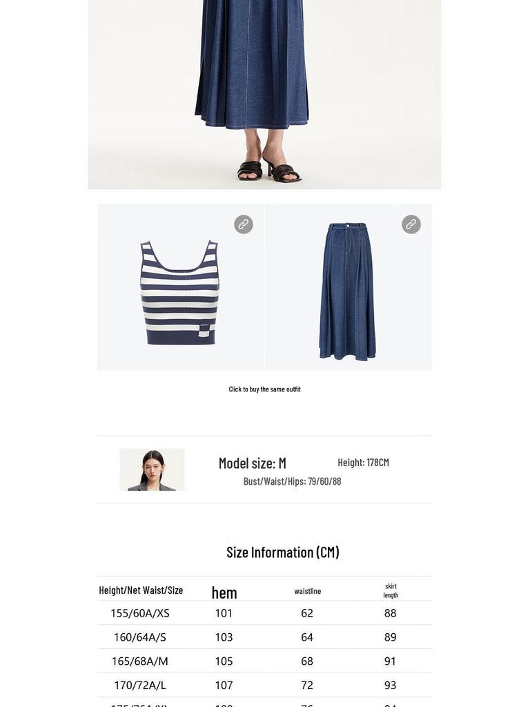 VEROMODA A-Line Pleated Midi Skirt