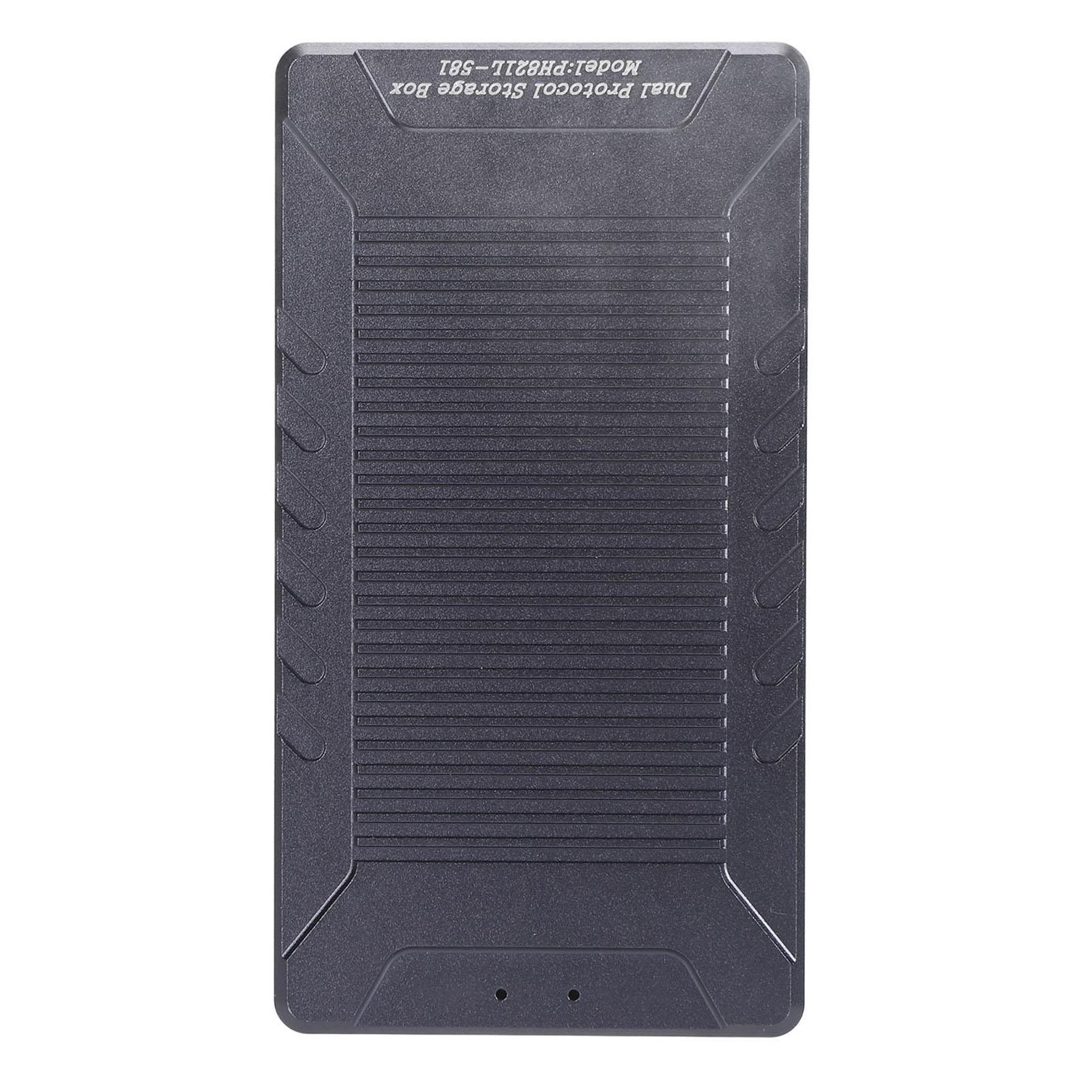 

Двойной корпус M.2 NVMe NGFF SSD USB 3.2 Gen 2 10 Гбит/с Type C внешний корпус SSD для M.2 2230 42 60