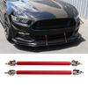 2 Pcs Bumper Lip Diffuser Rod 15cm Stretchable Stainless Steel Splitter Support Tie Pull Bar