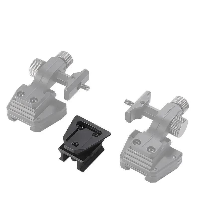 Tactical Aluminum NVG Night Vision Dovetail Bridge Bracket Adapter Mount Buckle for NVG10 NVG18AN/PVS15A PVS18 PVS31 RNVG2