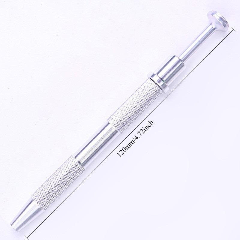 Mini 4 Claws Jewelry Beads Tweezer Pick-up Tool Diamond Gems Prong Holder Catcher Grabber Stainless Steel Body Piercing Tools