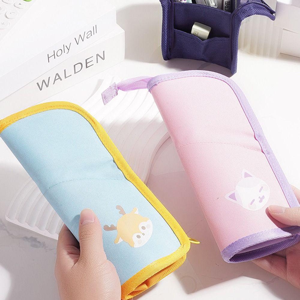 Creative Pencil Case Simple Storage Bag Student Supplies Stationery Bag  Children