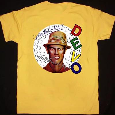 NEW Hot Devo Yellow Singer Shirt Cotton All Size S345XL MI43 Unisex T-Shirt