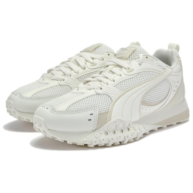 PUMA Blktop Rider Unisex Casual Sneakers White Roasted Almond 406318-04