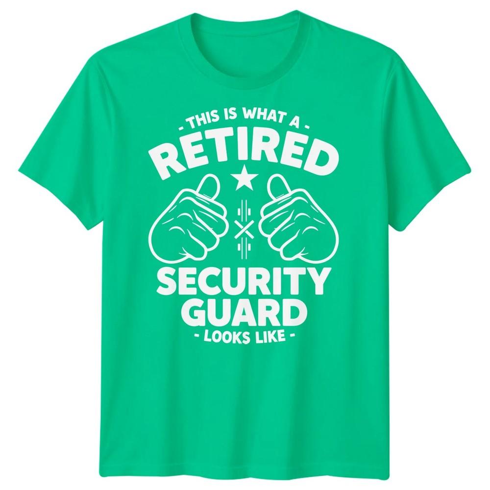 Retired Security Guard Occupations Unisexs TShirt This Is What A Looks Like S