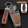 BYD Key Case Metal Shell: Anti-Lost Protection for Song PRO, Han, Tang, Song PLUS, Song MAX, Qin PRO Models.