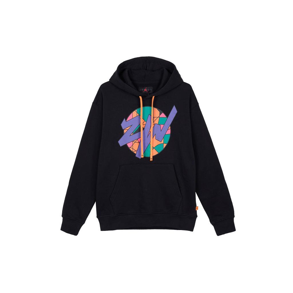 Nike Hanorac cu imprimeu Zion cu căptușeală din fleece pentru bărbați Hanorac Negru FD2391-010