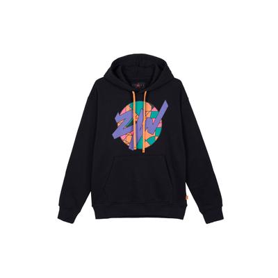 Zion Printed Hoodie With Fleece Lining Men Hoodie Black FD2391-010