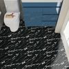 10/15/20/30cm Simulation Black Marble Tile Sticker Kitchen Bathroom Wardrobe Decor Waterproof & Oil-proof Ceramics Art Wallpaper