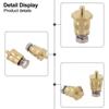 Car Battery Connector For M6 Thread Brass Battery Poles Adapter With 2 Screws Battery Poles Car Battery Terminal Pair Is Perfect