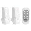 433.92MHz Wireless Remote Control 240V 50Hz 10A Wireless Remote Control Socket On/Off Switch Socket Portable for Light Lamp
