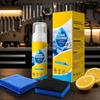 Multi-Purpose Foam Cleaner 150ml with Sponge and Cloth Set Suitable for Car Interior Exterior and Household Cleaning Tasks