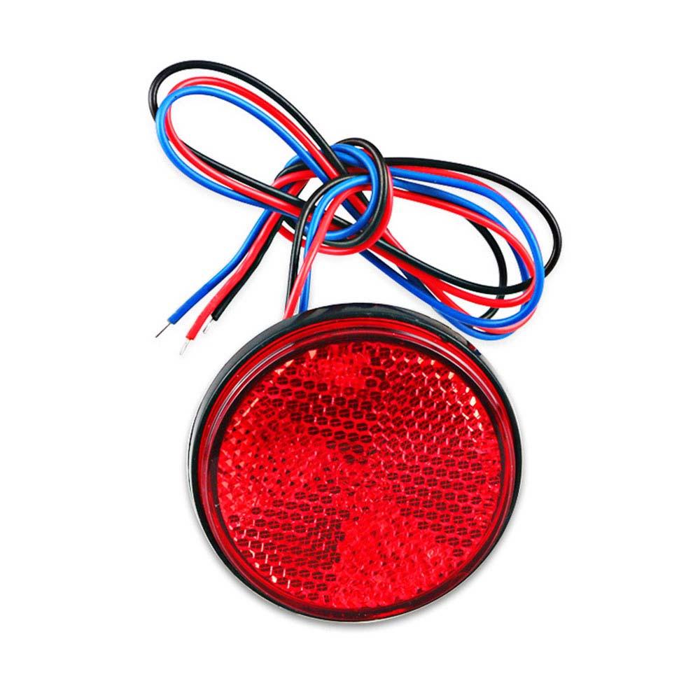 

Автомобильные круглые задние фонари Мотоциклетный стоп-сигнал Габаритный фонарь Указатель поворота Предупреждающие лампы красный