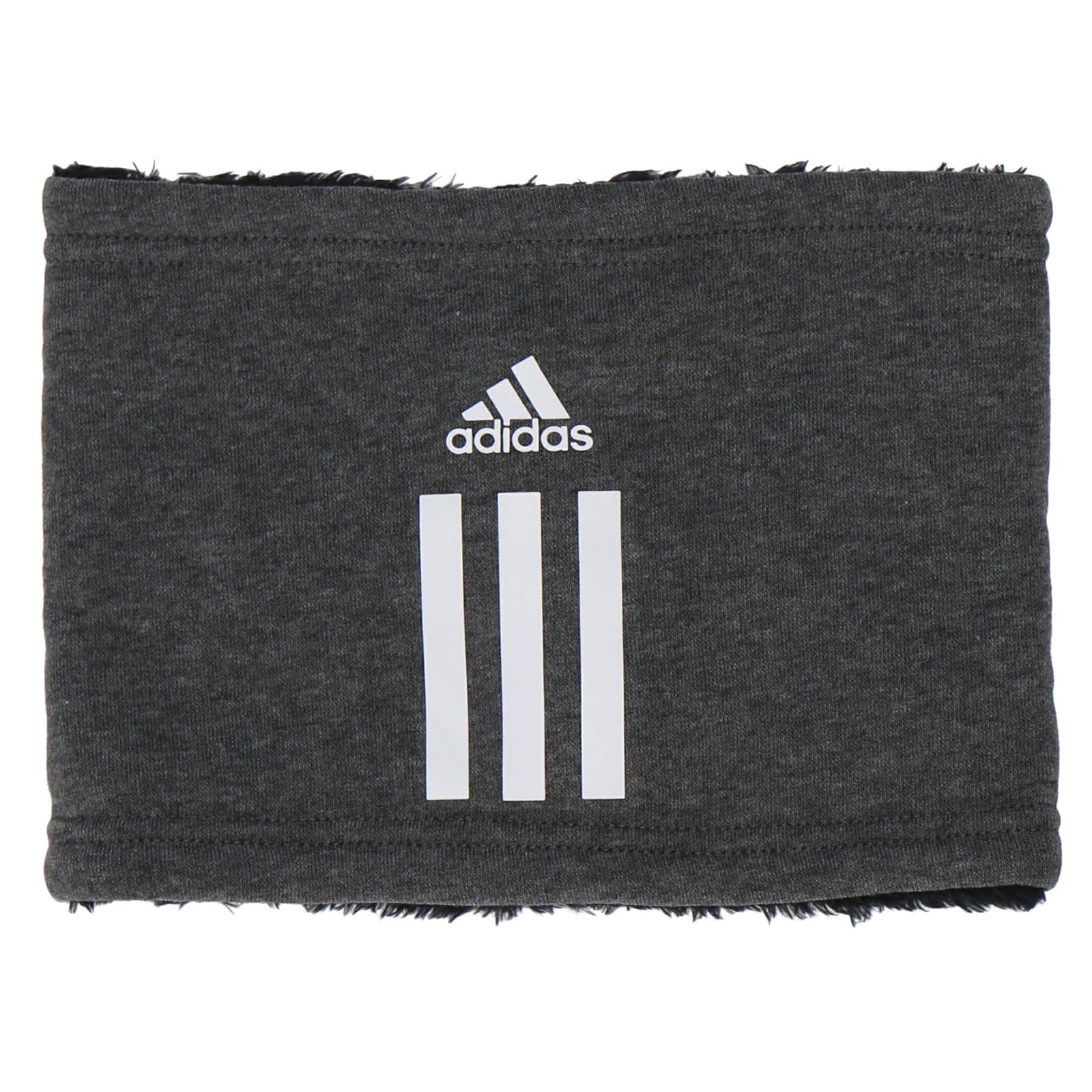 

Adidas Шарф-манишка с светоотражающим принтом внутри и флисовый свитшот однотонный со светоотражающим логотипом унисекс детский (66002401), Печать,